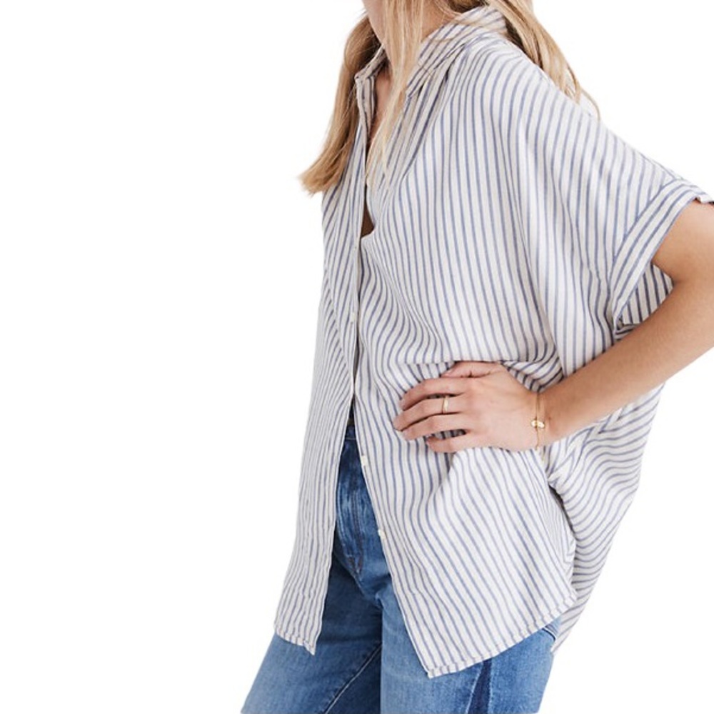 Madewell Central Shirt in Dalton Stripe